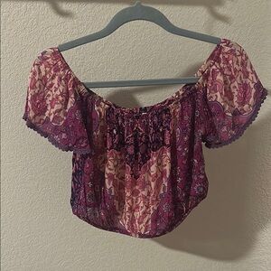 Floral Off-Shoulder Top